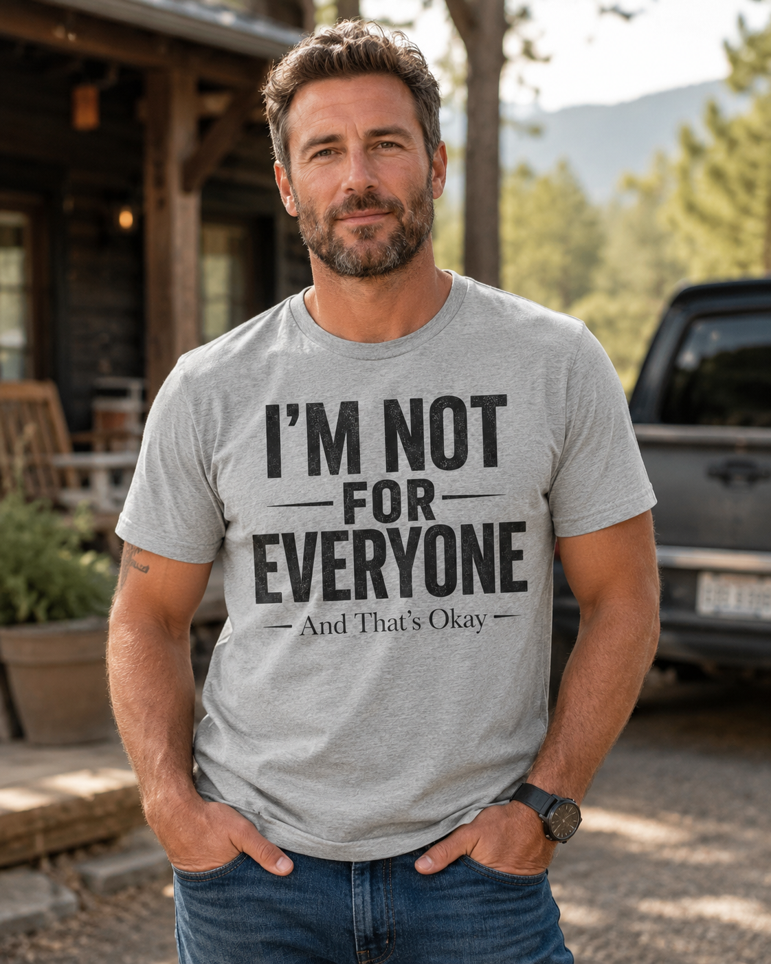 I'm Not For Everyone T-Shirt | Funny Statement Tee