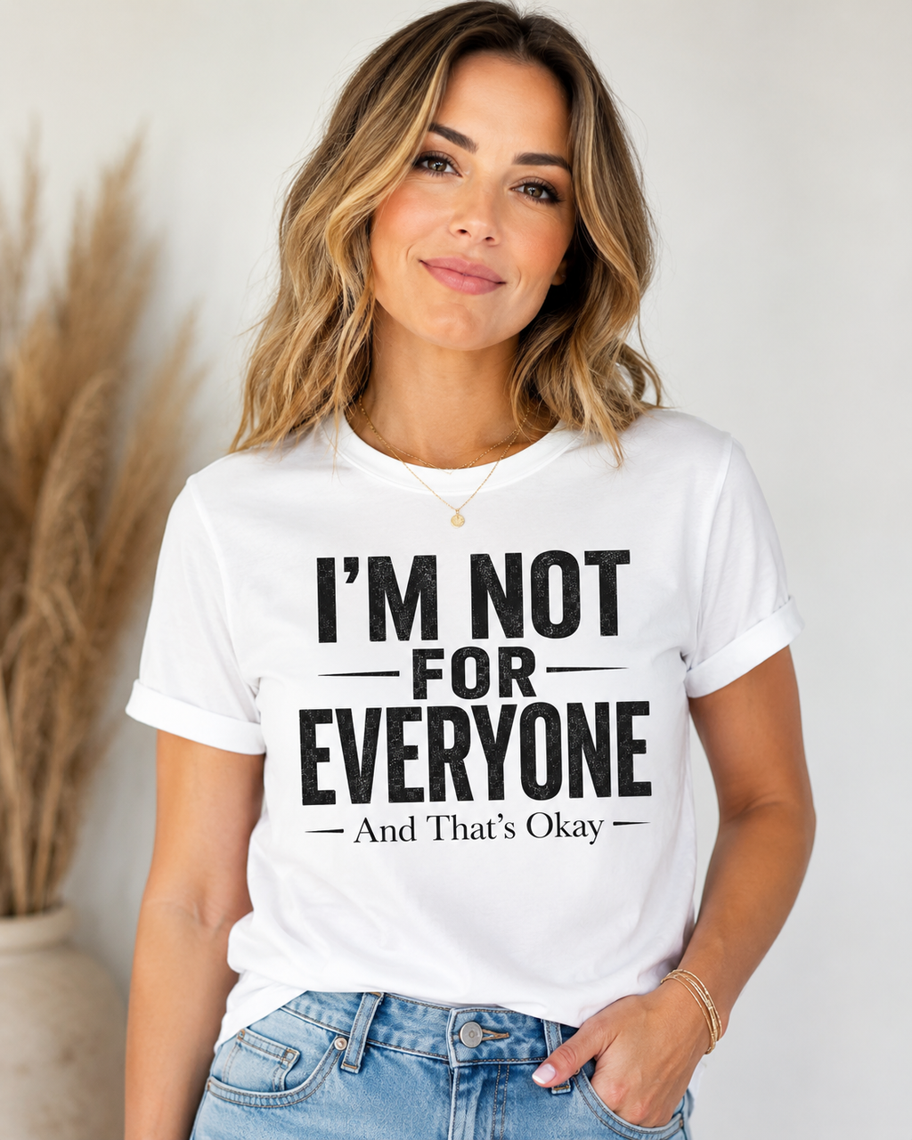 I'm Not For Everyone T-Shirt | Funny Statement Tee
