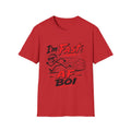 I'm Fast cartoon stick figure T-Shirt | Funny running speed graphic tee